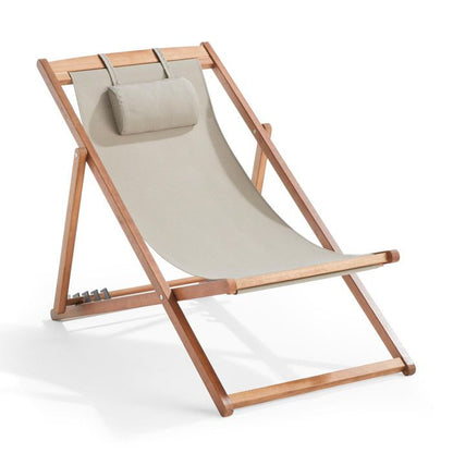 Lot de 2 chiliennes eucalyptus noir Socoa - Oviala