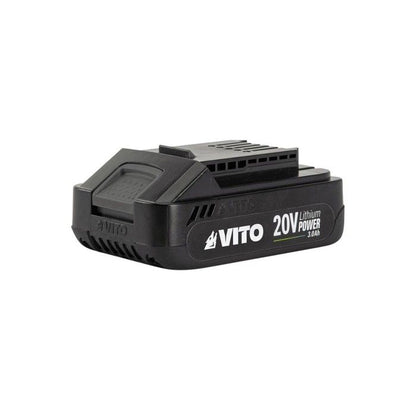 Coupe Bordure sans fil avec Batterie 20V 3.0AH + Chargeur + Jeu de 20 lames coupantes Mat télescopique VITO