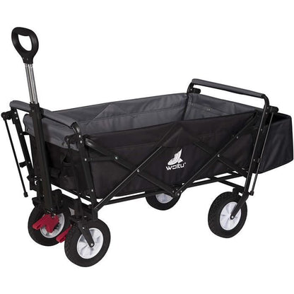 Chariot de manutention pliable WOLTU - capacité de charge 80kg - Anthracite