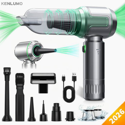 KENLUMO Matelas aspirateur Anti acariens,500W,15 Kpa,élimination de 99,9% des allergènes,lampe U-V,ultrasons, pour Lit,Canapé,tapis