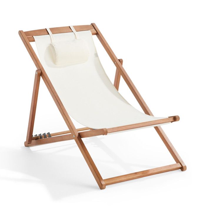 Lot de 2 chiliennes eucalyptus noir Socoa - Oviala