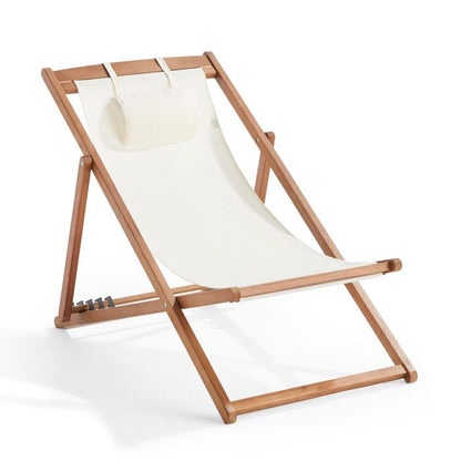 Lot de 2 chiliennes eucalyptus noir Socoa - Oviala