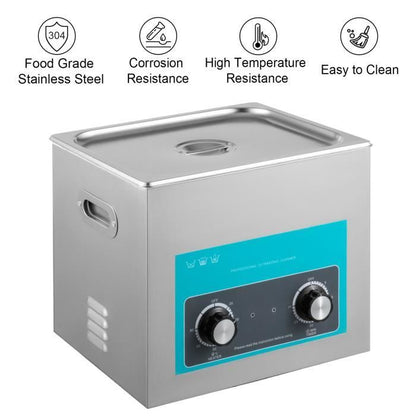 Nettoyeur à Ultrasons 6,5 L - VEVOR - Minuterie Chauffage 80℃