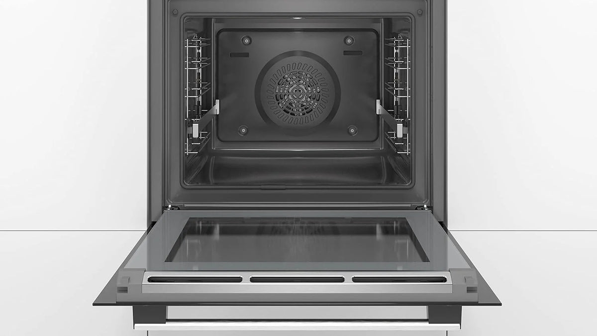 Bosch HBG5780S0 - Série 6, Four encastrable - Multi-fonctions - Pyrolyse - Grande capacité de 71 L - 3600 W - Inox