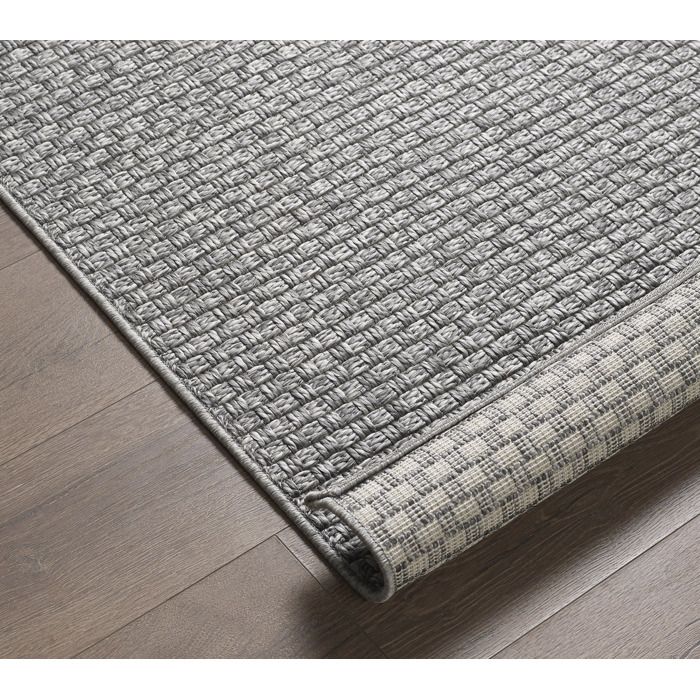 Tapis d'extérieur - THE CARPET - Maldives - Boho - Résistant - Gris - 140 x 200 cm