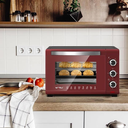 Mini four électrique WOLTU - 28L - 1600W - Noir