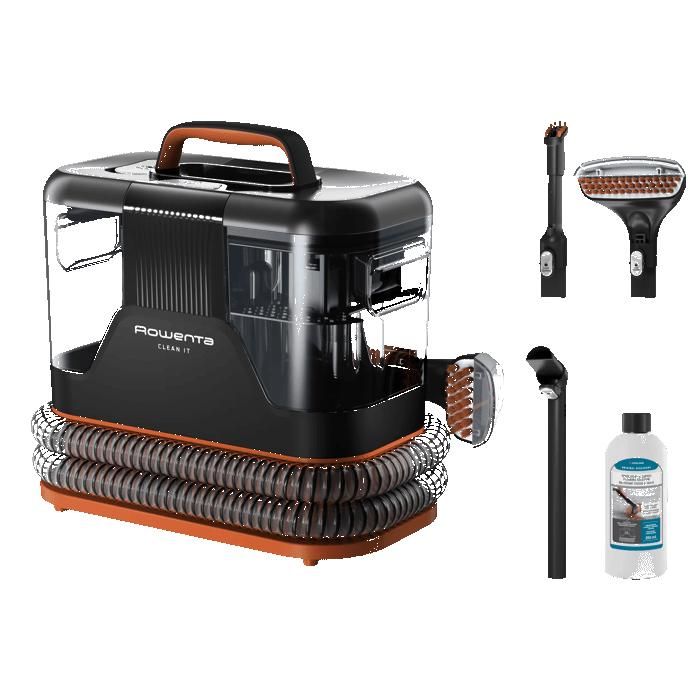 Rowenta, Shampouineuse, Détacheur nettoyeur de tapis rapide/facile, Clean It, IN5020F0