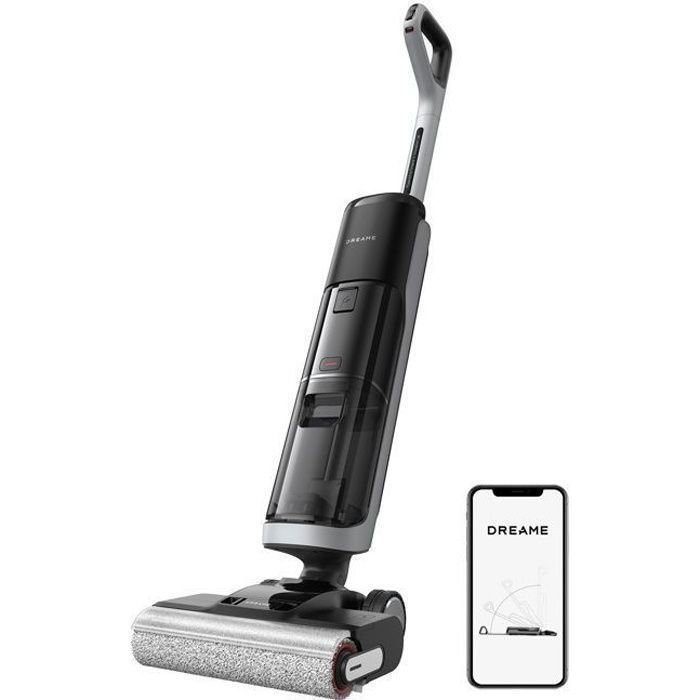 ASPIRATEUR Balai Aspirateur Laveur DREAME H12 Pro FlexReach, porte  Plat  180,schage 5 Min,18 kPa,Nettoyage Deux Bords