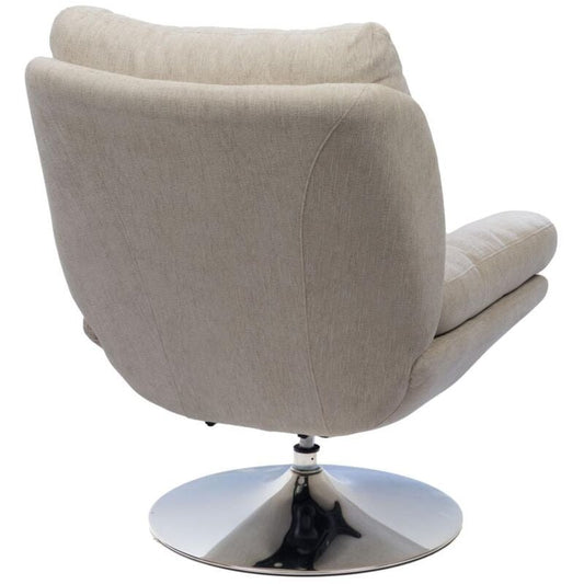 Amadeus - Fauteuil Magnum beige chrome