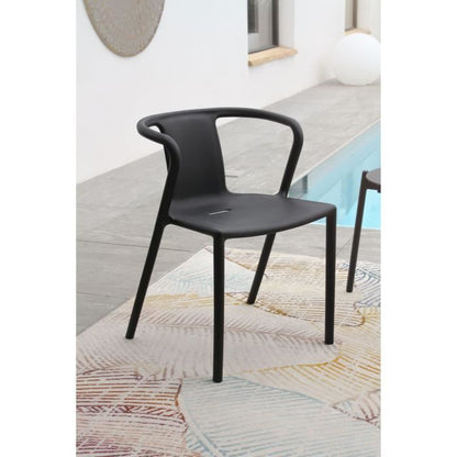 Lot composé de 2 fauteuils de jardin - CITY GARDEN - DIEGO-FT - Terracotta - Empilables