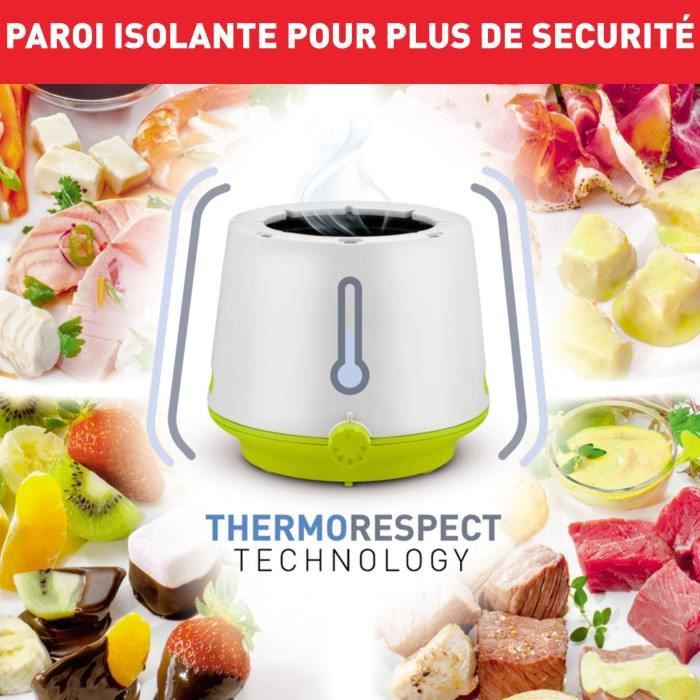 Tefal Simply Invents Fondue électrique, 8 personnes,Thermostat règlable, EF353812