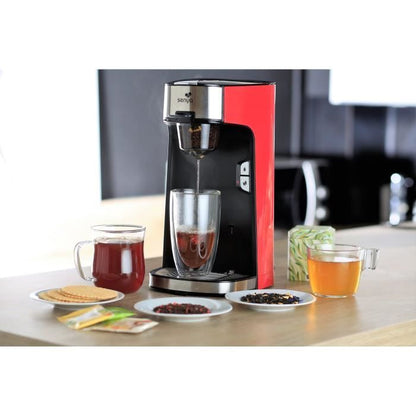 Machine à thé vrac ou sachet SENYA - Théière électrique crème - Tea Time
