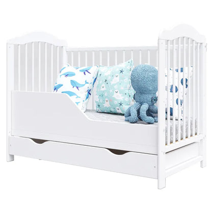 Lit Bébé Évolutif Avec Tiroir Chiara 120x60 Cm Lit bébé