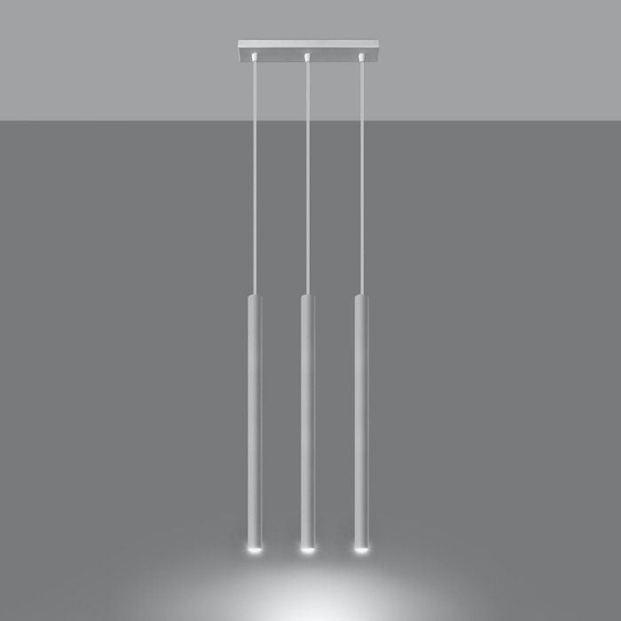 Suspension en Acier - NOVASTEL - Blanc - IP20 - Max 8W LED - G9 - Style Moderne