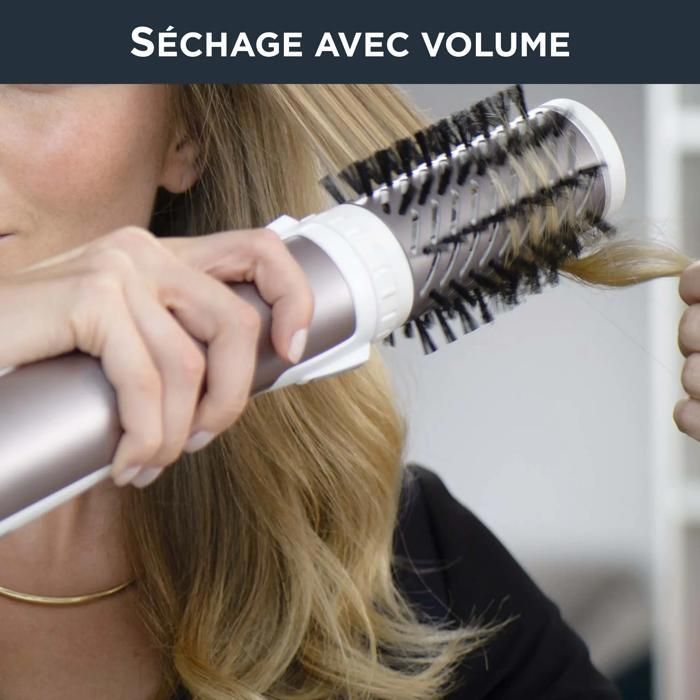 Calor Air Brush 3D, Brosse soufflante lissante 3-en-1, Sèchage, Lissage, Brushing, 3 vitesses/3 températures