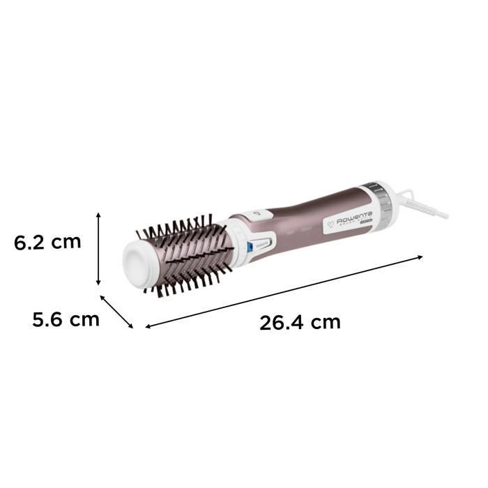 Calor Air Brush 3D, Brosse soufflante lissante 3-en-1, Sèchage, Lissage, Brushing, 3 vitesses/3 températures