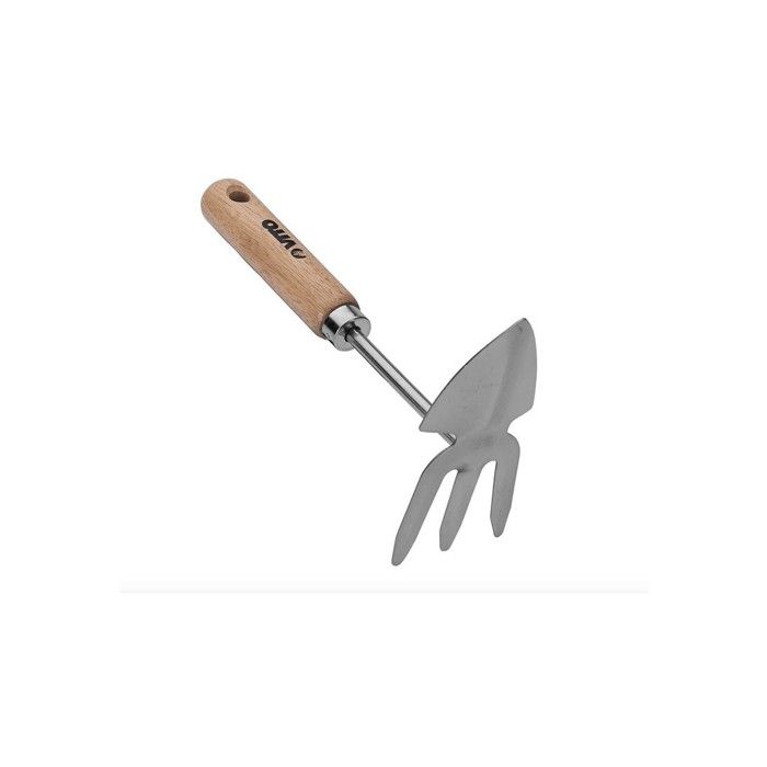 Kit 9 outils de jardin Manche bois Hêtre Inox et Fer forgés à la main  VITO
