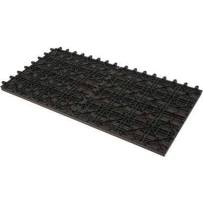 WOLTU WPC Dalle de sol Revêtement Carrelage 30x60cm, pour jardin terrasse, Café 12 pièce-2 m², GTF005co-2