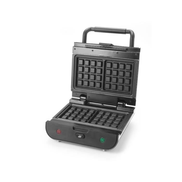 SENYA Gaufrier - Appareil à croque monsieur 2 empreintes - 800W - Duo Waffles