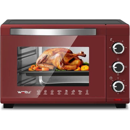 Mini four électrique WOLTU - 28L - 1600W - Noir