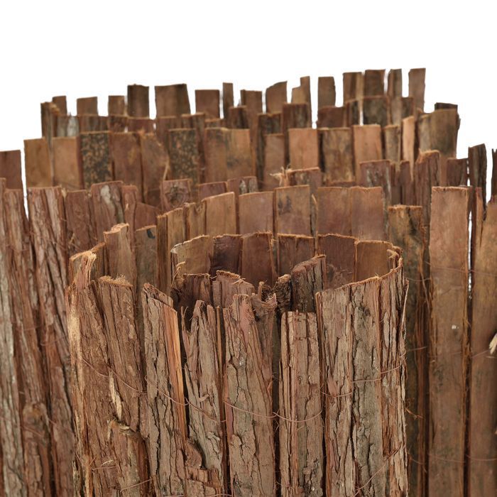 Canisse en écorce Zamora 500 x 100 cm naturel