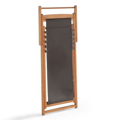Lot de 2 chiliennes eucalyptus noir Socoa - Oviala