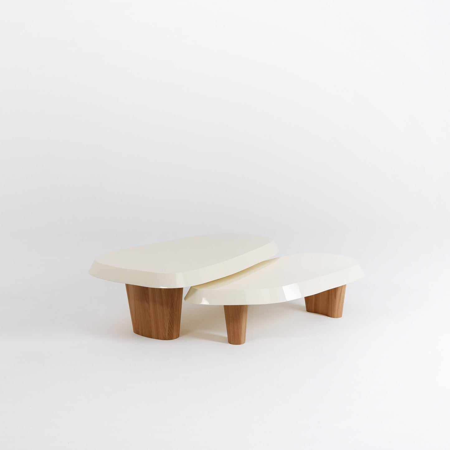 Table basse Duo les deux volumes