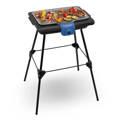 MOULINEX BBQ ELECTRIQUE BG135812 ACCESSIMO PIEDS 2100 W GRILLE AMOVIBLE