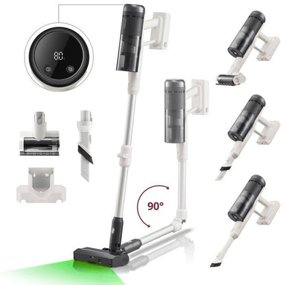 ROBOROCK  H60 Pro - Aspirateur Balai Sans Fil -170AW - 80 Min Autonomie - Tube Flexible 90°-80 Minutes d'Autonomie