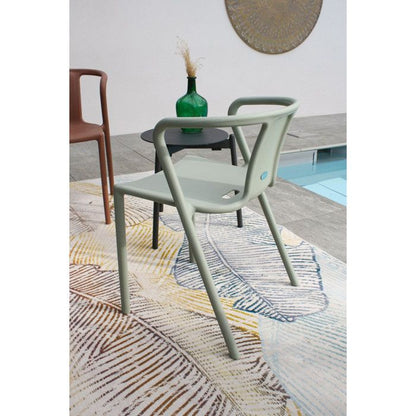 Lot composé de 2 fauteuils de jardin - CITY GARDEN - DIEGO-FT - Terracotta - Empilables