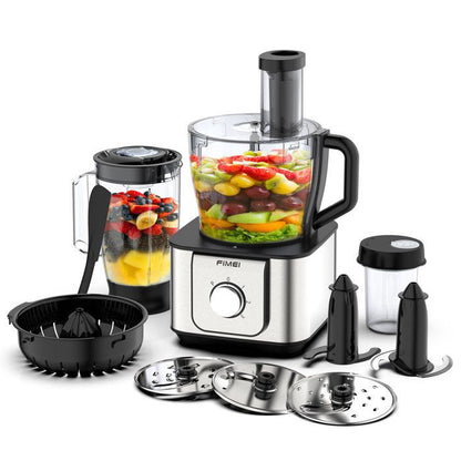 Robot culinaire - FIMEI - HGM-420 - 800W - Bol 1,5 L - 3 vitesses + Pulse