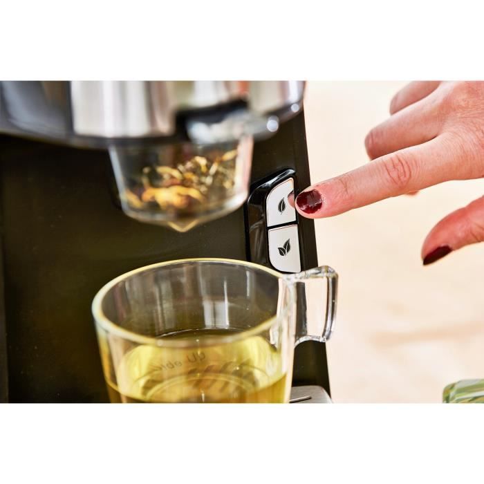 Machine à thé vrac ou sachet SENYA - Théière électrique crème - Tea Time