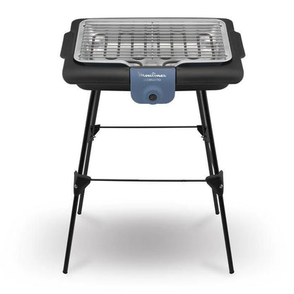 MOULINEX BBQ ELECTRIQUE BG135812 ACCESSIMO PIEDS 2100 W GRILLE AMOVIBLE