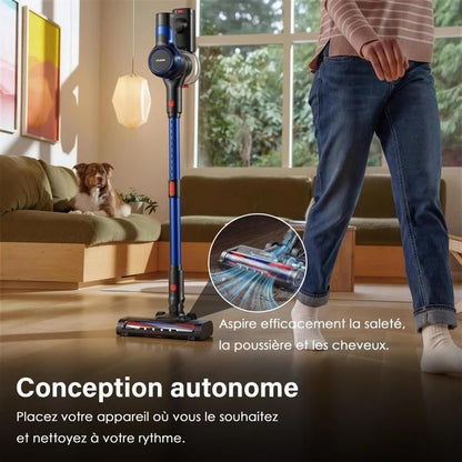 Aspirateur balai - STANEW - 45000Pa/550W - Pliable 180° - 40 min autonomie - Brosse anti-emmêlement