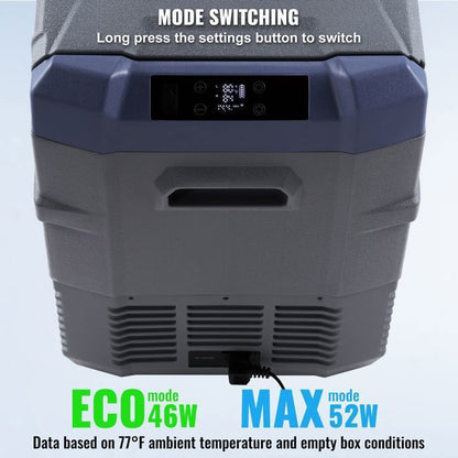 Réfrigérateur de Voiture - DUOKU - Congélateur Portable 40 L - Température -20 à 68 ℉ - Électrique - Double Zone