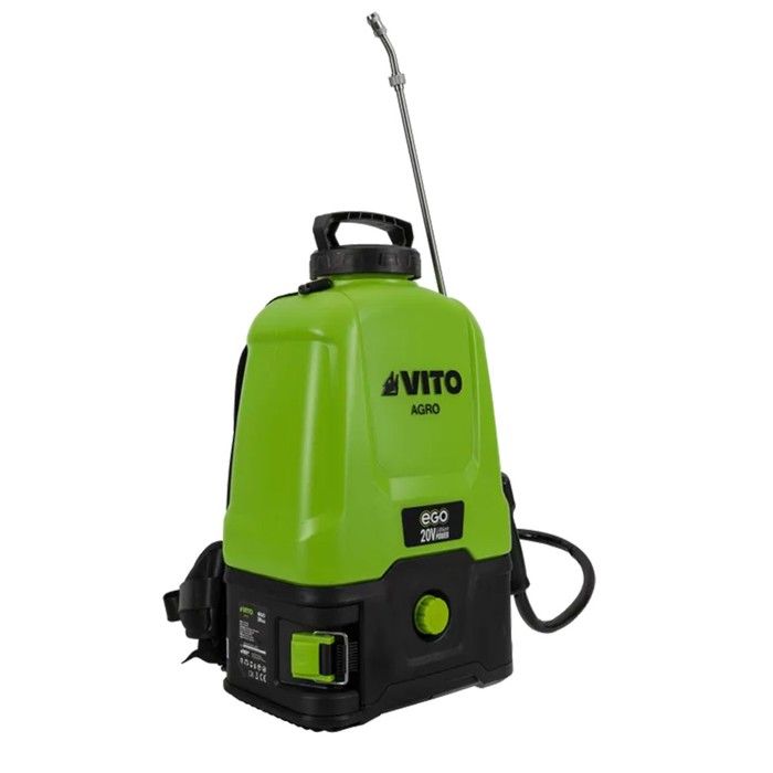 Pulvérisateur à Batterie 20V - 16L Batterie Lithium 2Ah + Chargeur Végetaux jardin toitures VITO