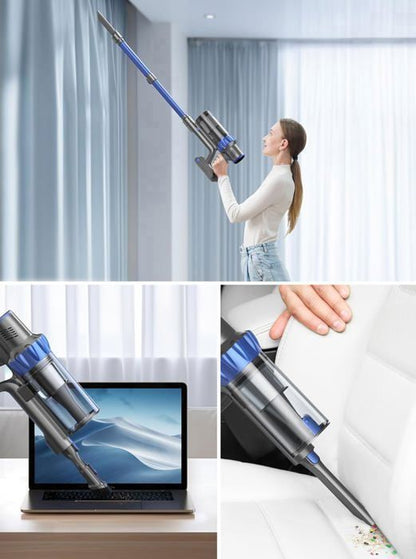 BUTURE VC90 Aspirateur Balai sans Fil – 65 kPa/600W/60 min – SmartSpeed– Charge rapide –Batterie amovible- Idéal sols durs & tapis