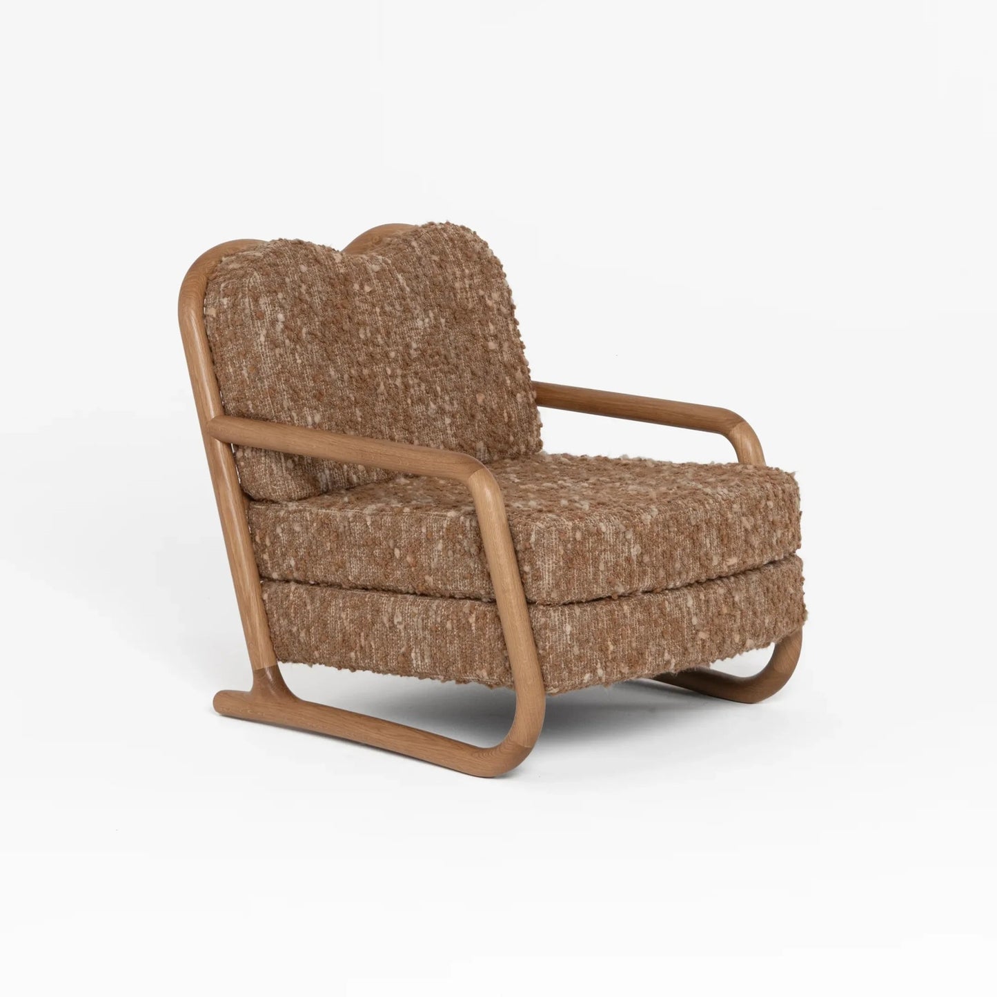 Fauteuil Galileo détail tissage bois