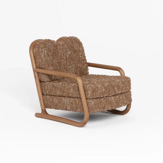Fauteuil Galileo détail tissage bois