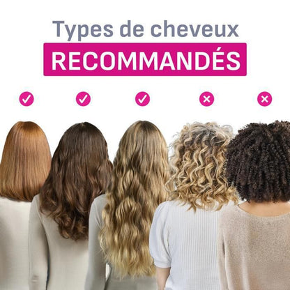 Calor Hair Therapist™ Brosse réparatrice vapeur, Soin des cheveux, CF9940C0