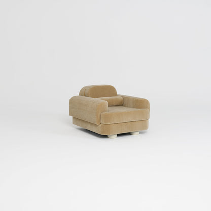 Fauteuil fumoir détail structure métal