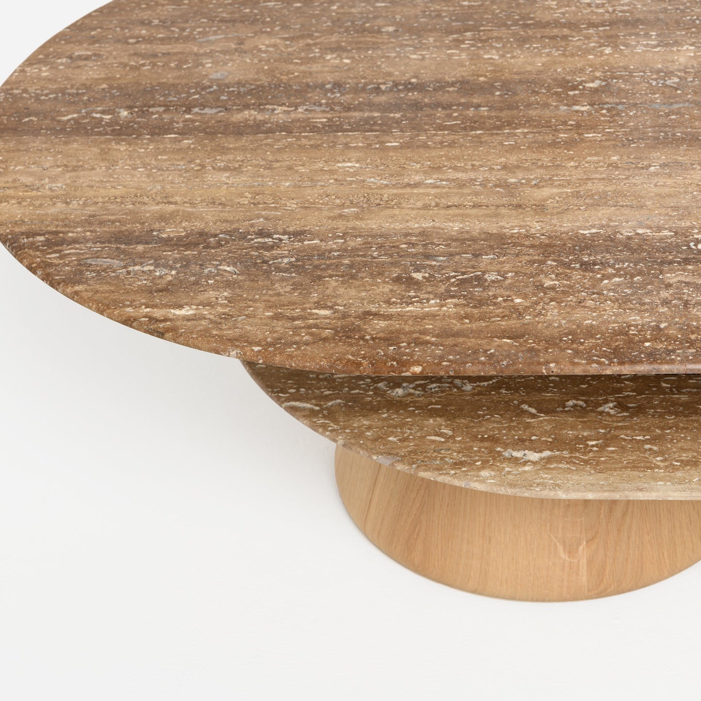 Table basse Pietra Ovale vue de profil