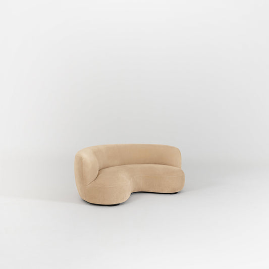 Sofa 190 détail tissu bouclé