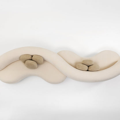 Sofa Los Angeles détail pieds chêne