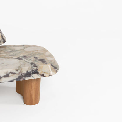 Table basse Pietra Ovale vue de dessus